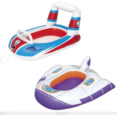 Produktbild von Bestway Baby Boat ab 3-6 Jahre geeignet Raumschiff größe: 1,04m x 99 cm Fahrzeug größe: 99 cm x 66 cm