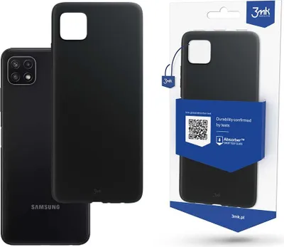 Image de 3mk Matt Case Noir pour Samsung Galaxy A22 5G - Protection Élégante et Durable KP20268