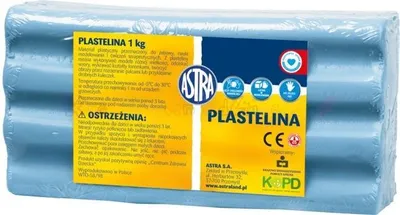 Zdjęcie produktu dla ASTRA Błękitna Plastelina 1kg - Kreatywne możliwości modelowania i zabawy!
