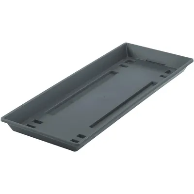 Produktbild von Geli Balkonkasten Untersetzer STANDARD Anthrazit  40 cm - Kunststoff
