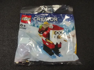 Imagen del producto de LEGO Creator, Papá Noel, modelo 30580, set de construcción, recomendado para mayores de 6 años, material: plástico, 69 piezas