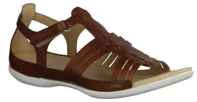 Produktbild von Ecco Flash 2442330164 Damensandale, Leder, Braun - Damenschuhe Sandalette / Sling, Braun, leder