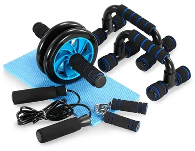 Immagine prodotto di Attrezzatura fitness 5-in-1, set completo per allenamento della forza e esercizi