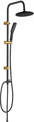 Produktbild von Alanis Duschsäule Schwarz Gold