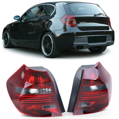 Produktbild von Rückleuchten links rechts rot schwarz für BMW E81 E87 2007-2012 mit Xenon!