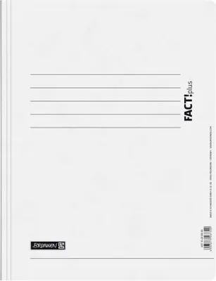 Productafbeelding van BRUNNEN 102010600 Snelhefter FACT!plus, wit