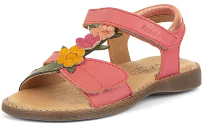 Produktbild von Froddo Lorine Lola Mädchen Leder-Sandalen mit Klettverschluss Coral, G3150273-3