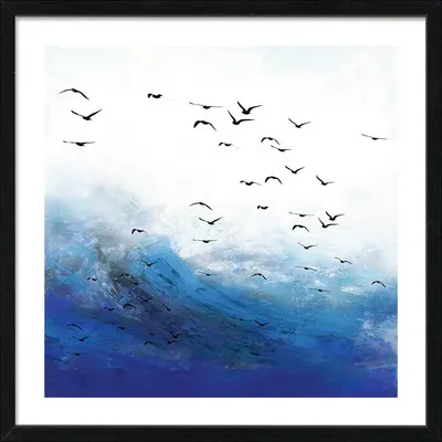 Produktbild von Gerahmtes Bild Seagulls Over The Sea I 53x53 cm