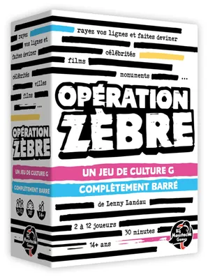 Zdjęcie produktu dla Blackrock Games OPÉRATION ZEBRE, Gra karciana, 14 lat(a), 30 min, 30 min