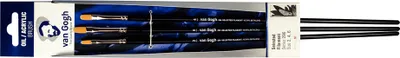 Produktbild von ROYAL TALENS van Gogh Öl-/Acrylpinsel-Set 296 Größen: 2/4/6 3 Stück