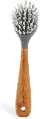 Image de Brosses de cuisine écologiques en bambou pour la fonte