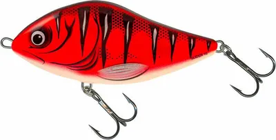 Image de Salmo Slider Sinking Jerkbait Wobbler, Couleur:Red Wake, Longueur cm:5,0