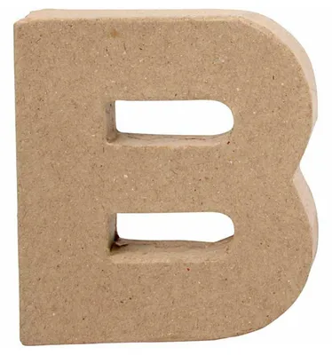 Productafbeelding van Letter, klein, 10 cm, B, 1 stuk.