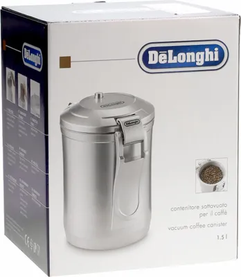 Image de Delonghi 5513290061, DLSC068 Récipient à café sous vide, 1,5l