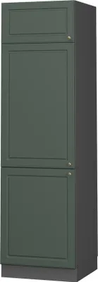 Produktbild von Vicco Kühlumbauschrank Fame-Line, 60 cm, Grün-Gold Landhaus/Anthrazit
