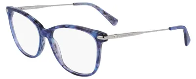 Produktbild von Longchamp LO2691 TEXTURED BLUE/GREY 54/15/140 Damenbrillen Brillen