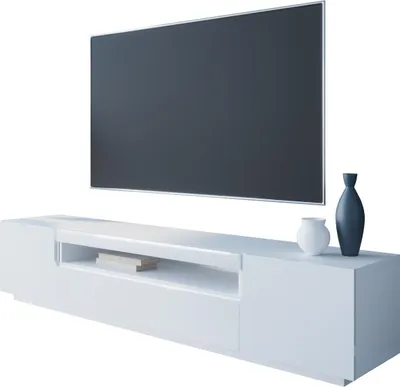 Obrázok produktu pre DONE 200 TV skrinka, lesklá biela