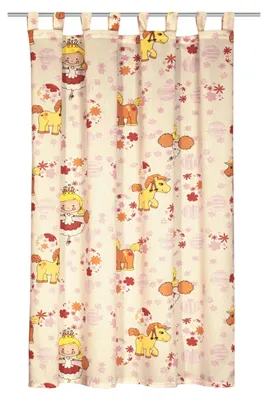 Produktbild von Schlaufenschal Einhorn beige 160x135 cm