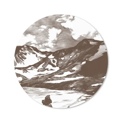 Produktbild von MuchoWow® Mauspad Mousepad Berg - Meer - Strand 30x30 cm - Mousepads - Maus Mat - Pad - Mausunterlage - Tischunterlage - Schreibtischmatten