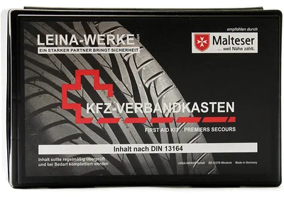 Immagine prodotto di Leina Werke 10105 Kit di pronto soccorso per auto stampa fotografica nero multicolore
