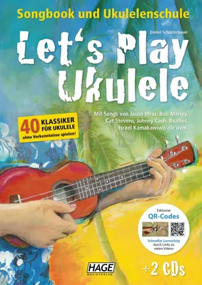 Produktbild von Let's Play Ukulele mit 2 CDs + DVD