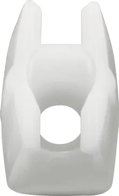 Immagine prodotto di Guida dell'asta per asta di spinta, plastica bianca, 1 pezzo | adatto per l'apertura sopraluce GEZE OL 90 N / OL 95 per finestre