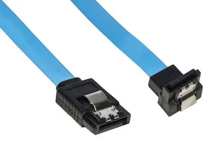 Productafbeelding van LINK LKCSATA30L, 0,3 meter, SATA III, SATA 7-pins, SATA 7-pins, Mannelijk/mannelijk, Blauw
