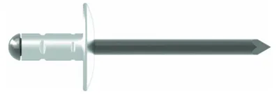 Produktbild von Gesipa PolyGrip Mehrbereichsschaft-Blindniete Alu/Stahl verzinkt K 16 4,8 x 17 S 250 Stk