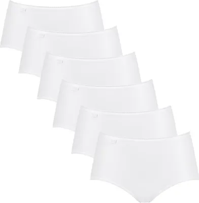 Produktbild von sloggi 6er Pack 24/7 Microfibre Midi Slip Perfekter Sitz, Mit feinen Details, Angenehm auf der Haut