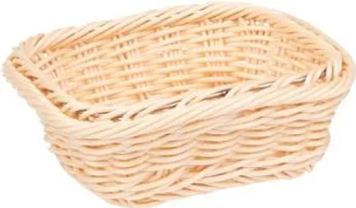 Produktbild von APS 40228 GN 1/6 Korb GN-LINE, Polypropylen, Edelstahldraht im Rand, 17,6 x 16,2 cm, Höhe 6,5 cm, hellbeige