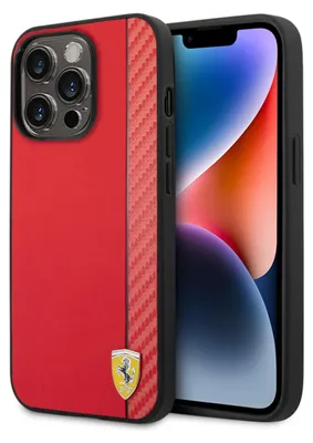 Immagine prodotto di Ferrari Fehcp14Laxre Iphone 14 Pro 6,1Czerwony/Red Hardcase Carbon