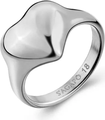 Immagine prodotto di Anelli   Con simbolo Sagapò Argento 10  Collezione Stellar - donna
