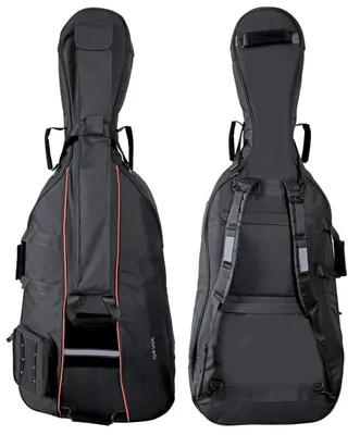 Produktbild von GEWA Cello Gig-Bag 4/4-10 mm Polsterung mit Bogentasche und Rucksackgurten