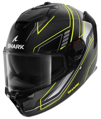 Produktbild von SHARK SPARTAN GT PRO TORYAN MATT Integralhelm M in gelb/schwarz