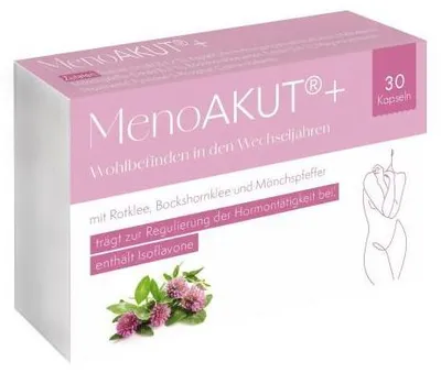 Zdjęcie produktu dla Auranatura Menoakut+ Kapsułki 30 kapsułek