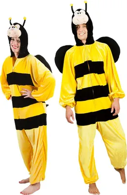 Image de Combinaison en peluche Abeille, taille : L