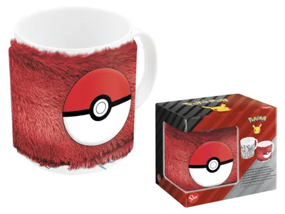 Produktbild von Stor – Pokémon – Pokéball – Plüsch-Becherhülle 11 Oz