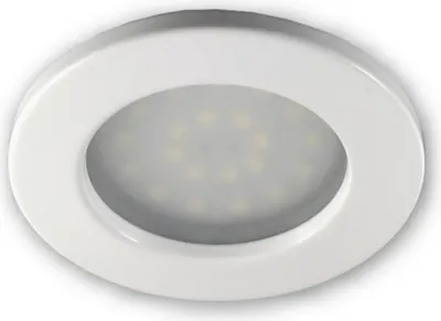 Produktbild von C-Light Flacher LED Einbaustrahler 230 V weiss 9252 - 2 W warmweiss