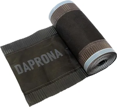 DAPRONA Firstband Alu 1 Rolle - 330mm x 5m Anthrazit (RAL 7021)  Rollfirst für eine optimale Dachfirst Abdeckung, Super Butylkleber
