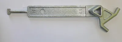 Produktbild von Pfostenschlüssel Dreikant 16/17mm, Dornschlüssel, Dreikantschlüssel