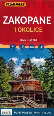 Immagine prodotto di Mappa di Zakopane e dintorni 1:60 000