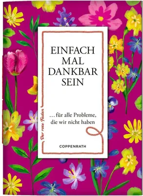 Obrázok produktu pre Der Rote Faden No. 202 Einfach Mal Dankbar sein