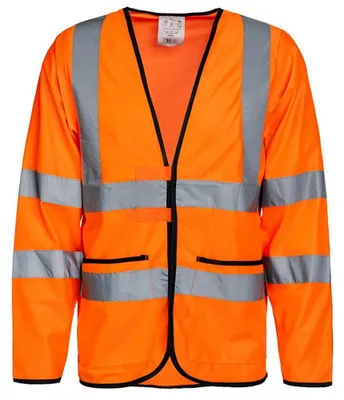 Productafbeelding van Korntex - "Andorra" jack met hoge zichtbaarheid, uniseks, voor heren/dames - Veiligheidskleding LT5406 (XL) (Signaaloranje)