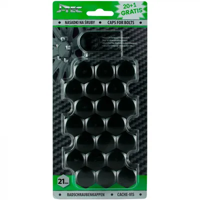 Produktbild von J-TEC Radmutterkappe J21309 Kunststoff Blisterpack