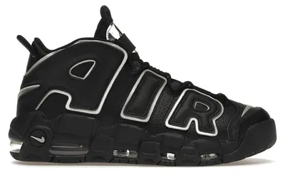 Produktbild von Nike Air More Uptempo Black Silver (Women's) - EU 39