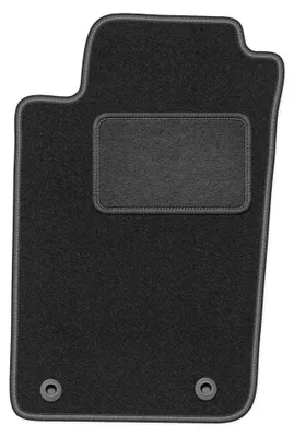 Produktbild von Fahrermatte Velours für Peugeot 206 1998-2010 (Schrägheck/SW/Kombi) – 1-tlg, Graphit, passgenau – Wielganizator LUX