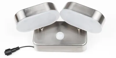 Produktbild von LED Solar Doppelstrahler mit Bewegungssensor Solarlampe