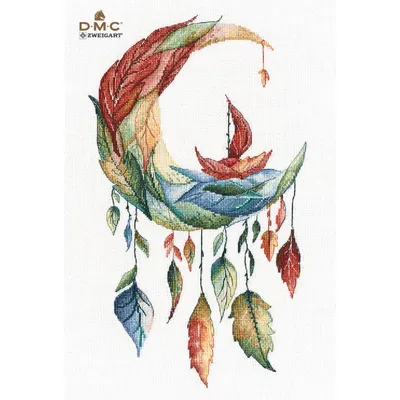 Produktbild von Oven Kreuzstich Set "Herbstträume", Zählmuster, 20x34cm