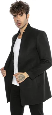 Produktbild von Red Bridge Herren Mantel Trenchcoat lange Jacke Slim-Fit Understatement