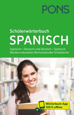 Produktbild von PONS Schülerwörterbuch Spanisch